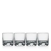Orrefors Erik Double Old Fashioned Glass, Set of 4