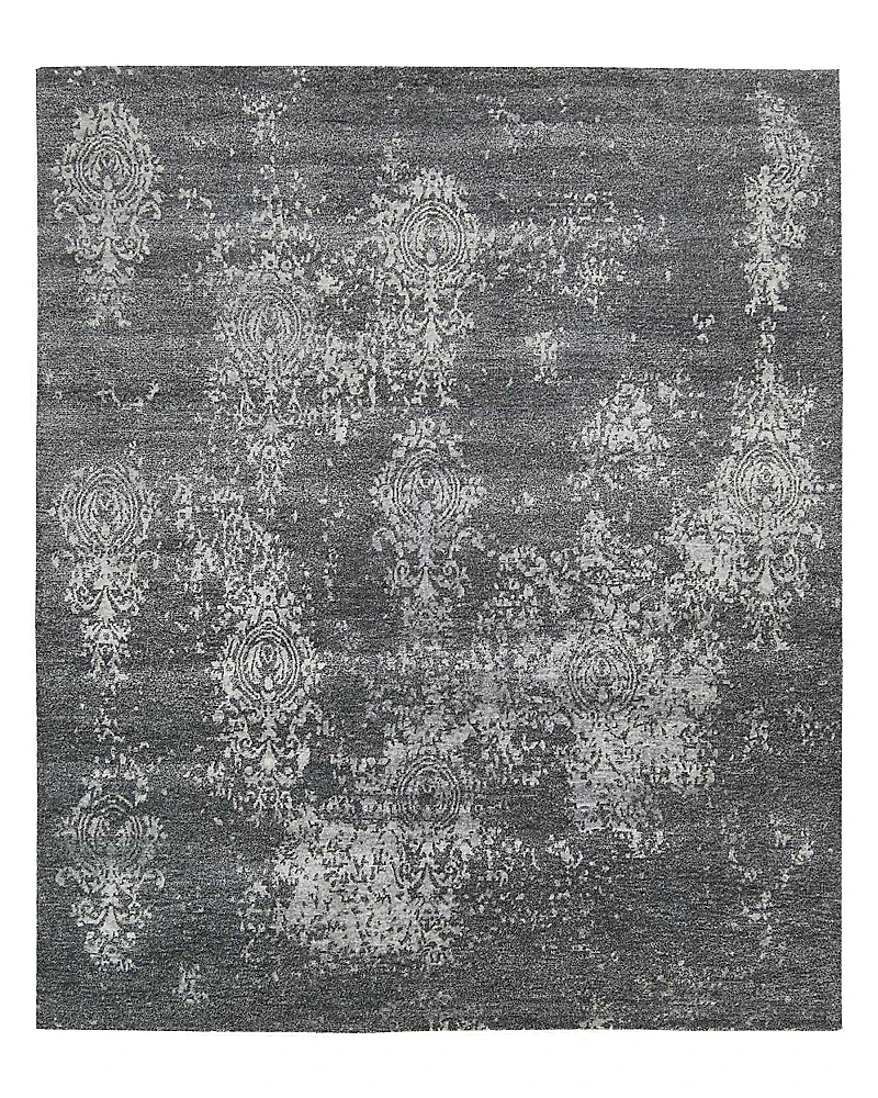 Nourison Silk Shadows SHA14 Rug - Abstract Graphite