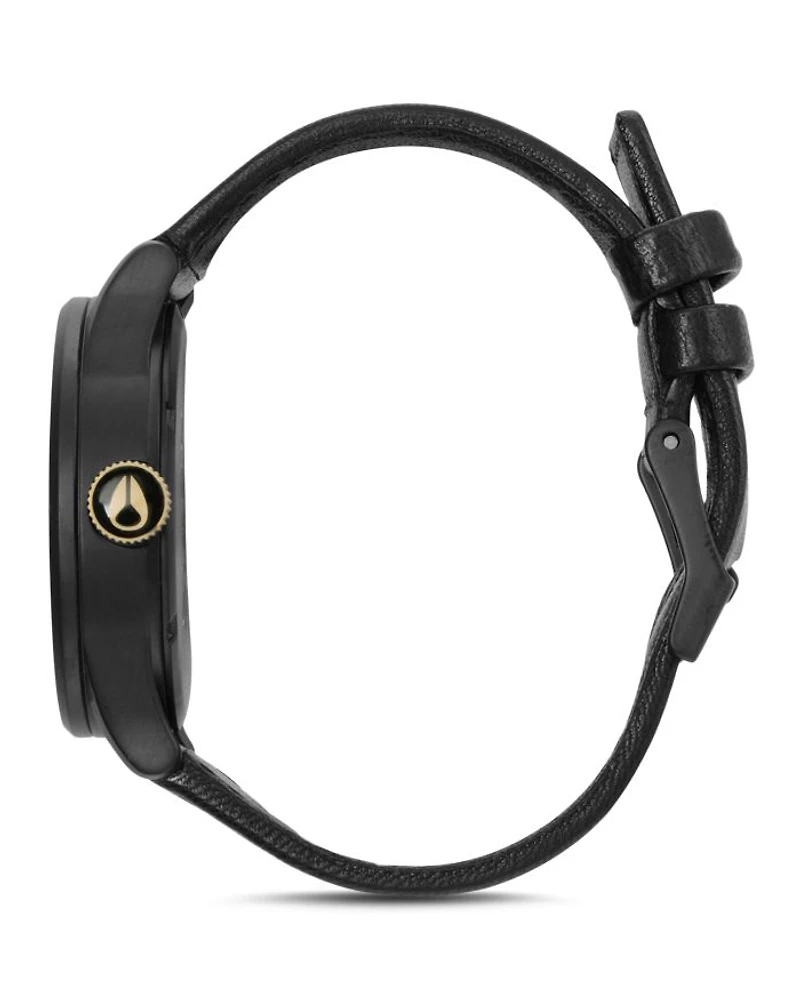 Sentry Leather Watch, 42mm