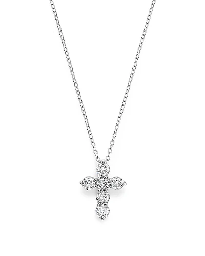 Diamond Cross Pendant Necklace