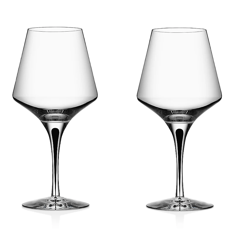 Orrefors Metropol Red Wine Glass, Set of 2