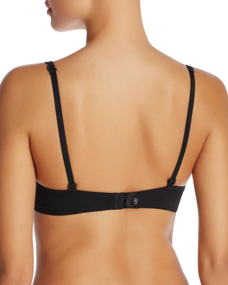Saga Lace Mesh Demi Bra