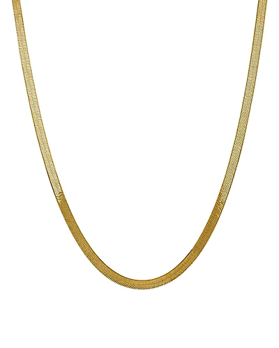 Bloomingdale's Fine Collection Men's 14K Yellow Gold 5mm Herringbone Chain Necklace, 18