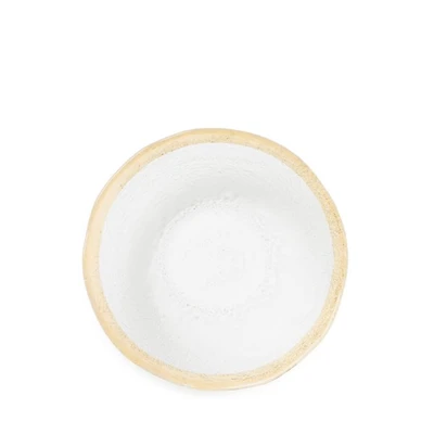 Rufolo Glass Gold Organic Small Bowl
