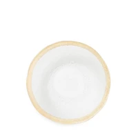 Rufolo Glass Gold Organic Small Bowl