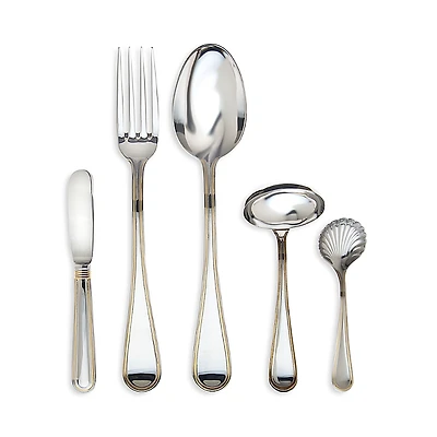 Ricci Argentieri Ascot Goldplate 5-Piece Hostess Set