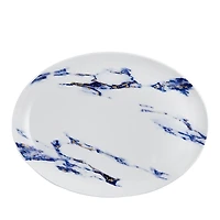 Prouna Marble Azure 14 Oval Platter