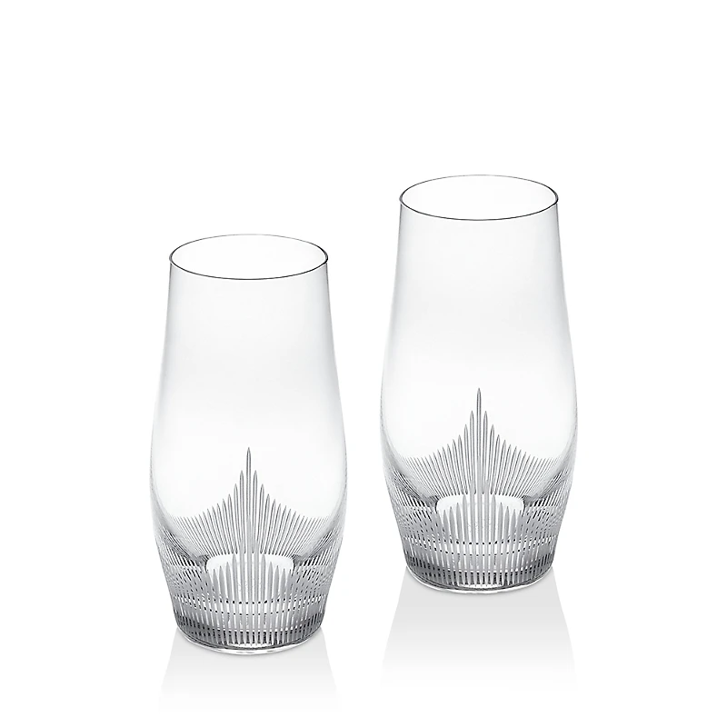 Lalique 100 Points Highball Glass, Set of 2