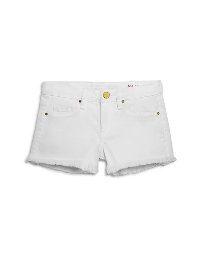 Blanknyc Girls' White Cutoff Shorts - Big Kid