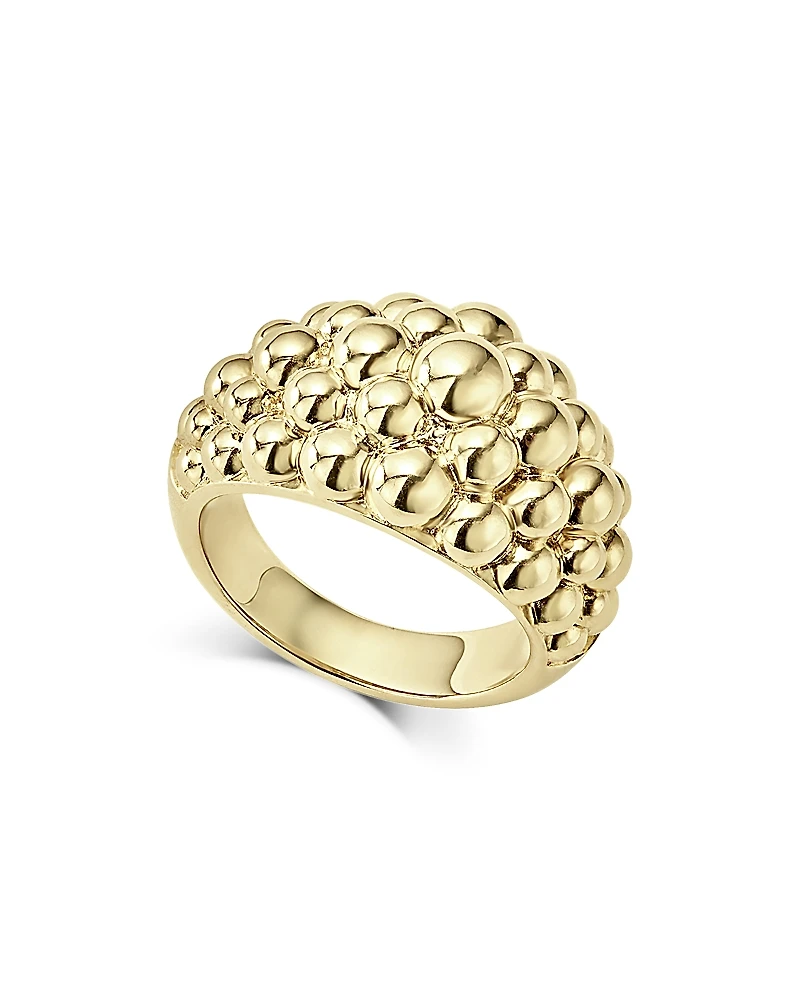 Lagos Caviar Gold Collection 18K Gold Domed Ring - Exclusive