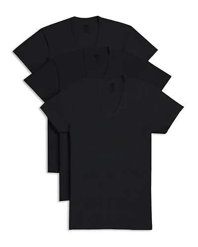 Slim Fit V-Neck Tee, Pack of 3