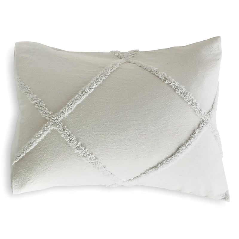 Peri Home Chenille Lattice King Sham