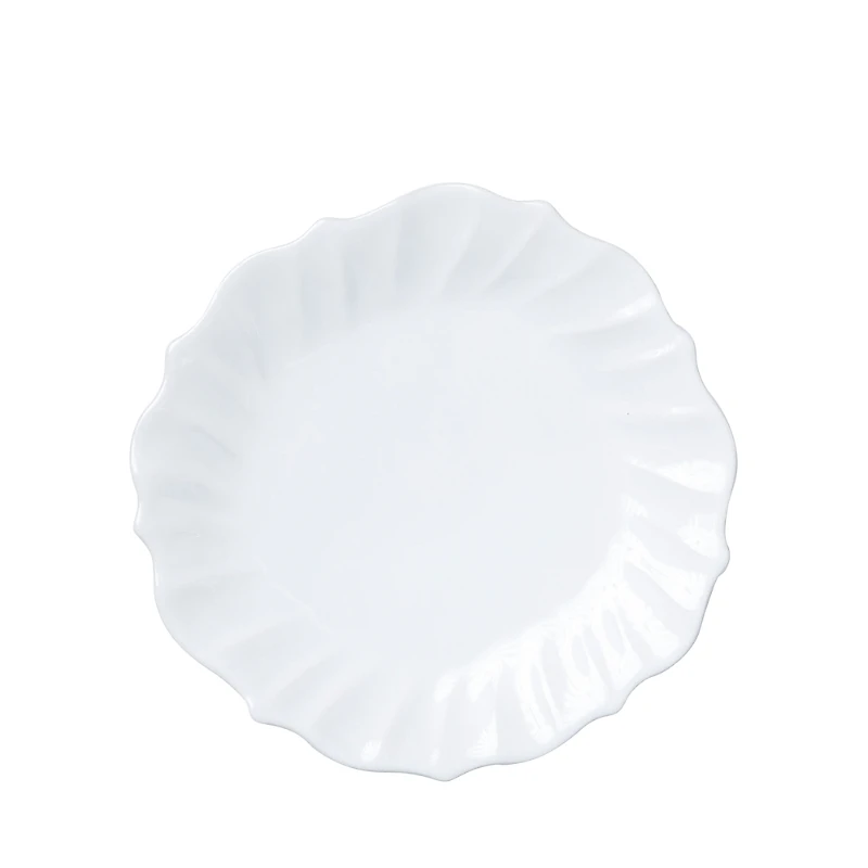 Vietri Incanto Ruffle Stoneware Dinner Plate