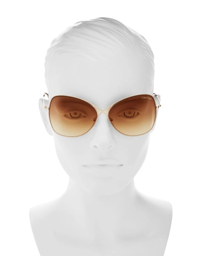 Colette Round Sunglasses, 60mm