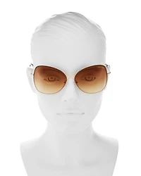 Colette Round Sunglasses, 60mm
