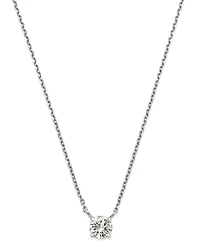 Bloomingdale's Fine Collection Diamond Solitaire Pendant Necklace