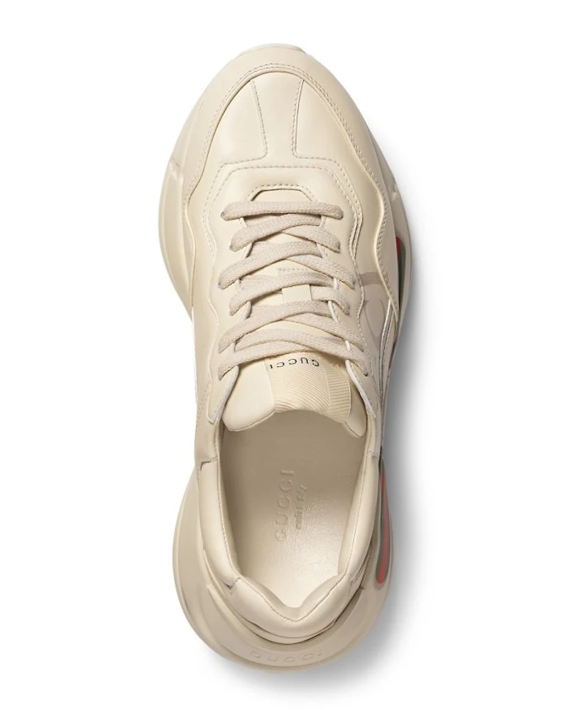 Women's Rhyton Leather Sneakers
