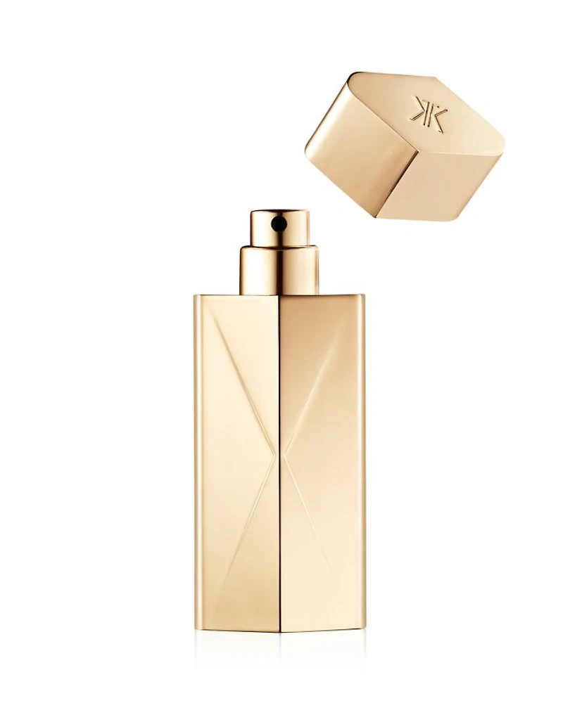 Globe Trotter Gold-Tone Travel Spray Case