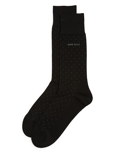 Boss George Micro Dot Dress Socks