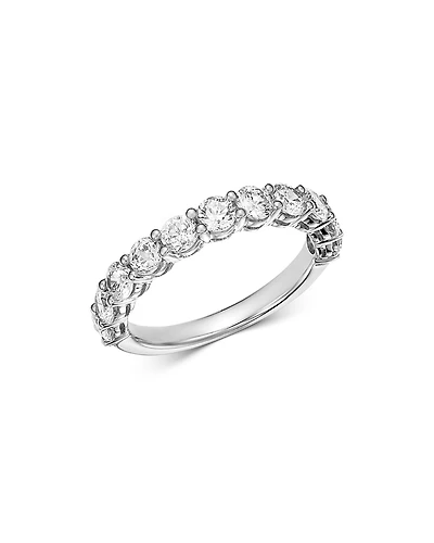 Bloomingdale's Fine Collection Diamond Shared Prong Band Ring