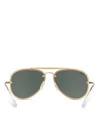 Blaze Aviator Sunglasses, 61mm