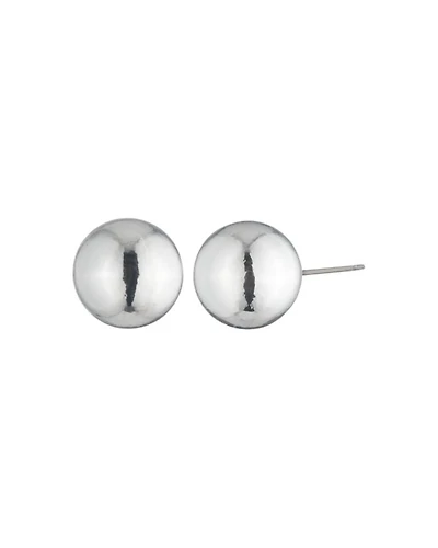 Large Sphere Stud Earrings