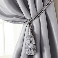Elrene Home Fashions Charlotte Tassel Curtain Tieback