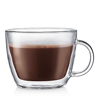 Bodum Bistro Double-Wall Cafe Latte Cup, Set of 2