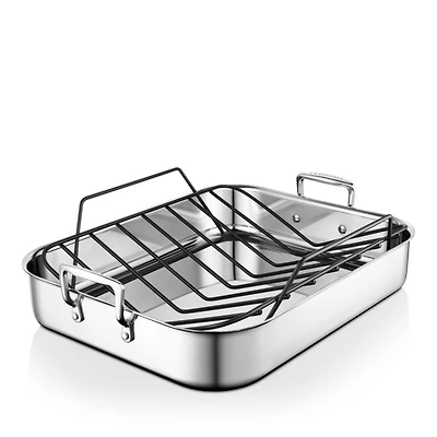 Large Roasting Pan w/ Nonstick Rack