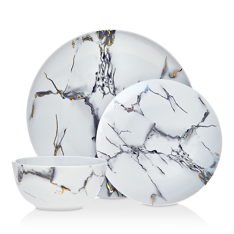 Godinger Rayo 18-Piece Dinnerware Set - Exclusive