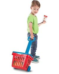 Fill & Roll Grocery Basket Play Set - Ages 3+