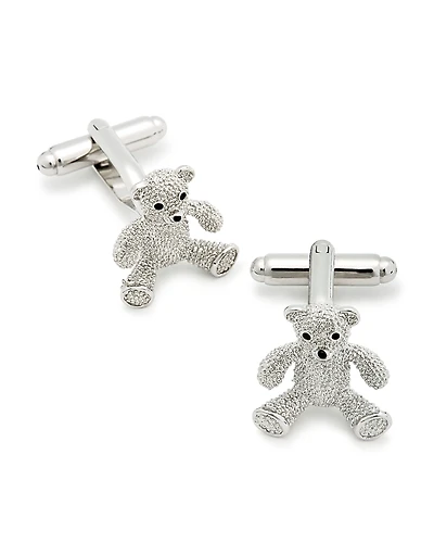 Link Up Teddy Bear Cufflinks