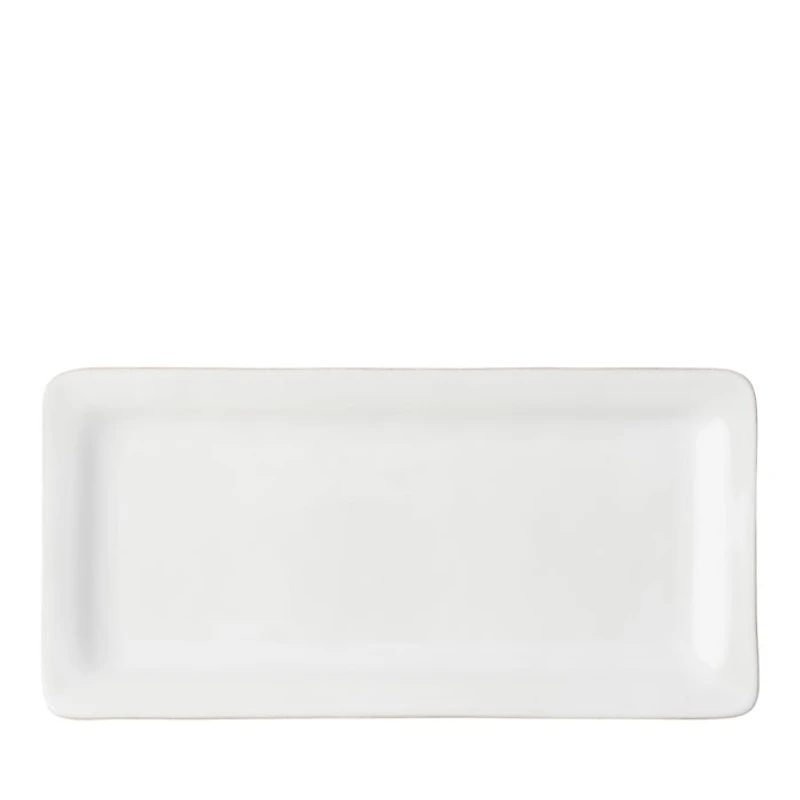 Puro Whitewash Rectangular Appetizer Platter