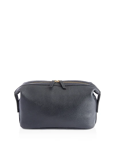 Royce New York Executive Leather Toiletry Bag