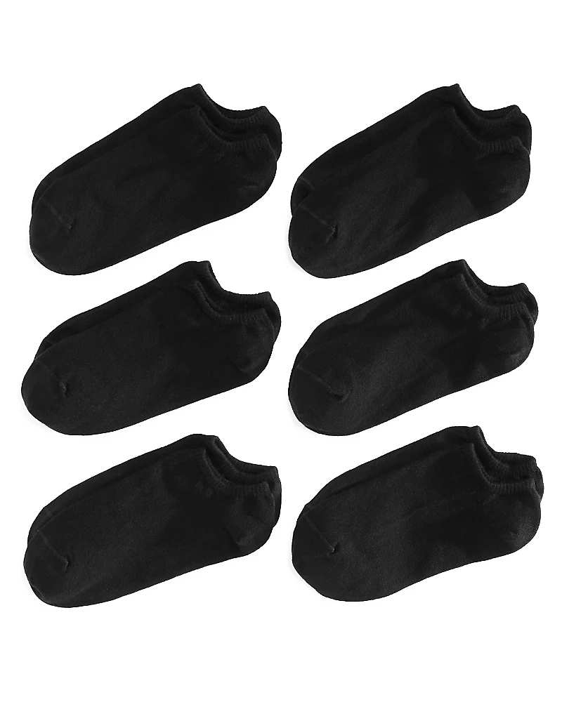 Hue Liner Socks, Set of 6
