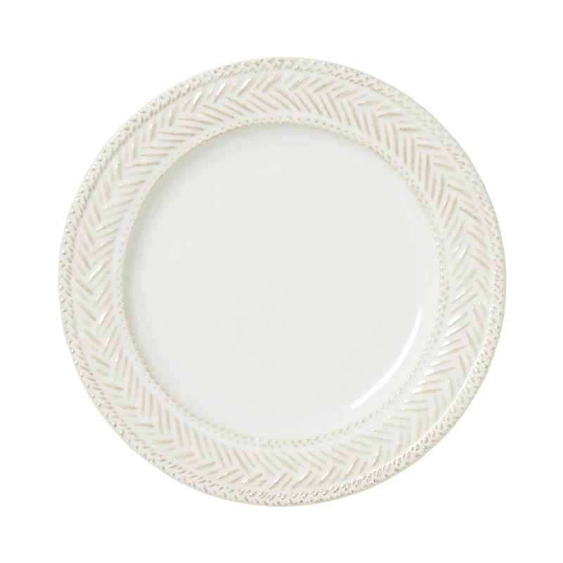 Juliska Le Panier Whitewash Side/Cocktail Plate