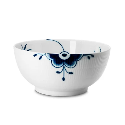 Blue Fluted Mega Serving Bowl, Large