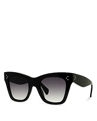 Celine Polarized Square Sunglasses, 50mm