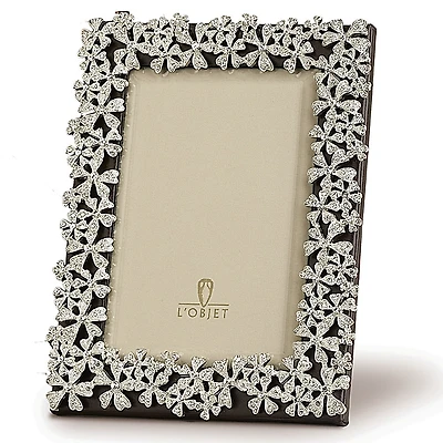 L'Objet Platinum Garland Frame, 8 x 10