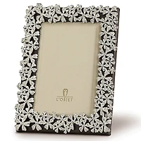 L'Objet Platinum Garland Frame, 8 x 10