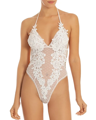 Bloom by Jonquil Lacy Point D'Esprit Teddy