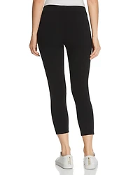 Wide Waistband Blackout Capri Leggings