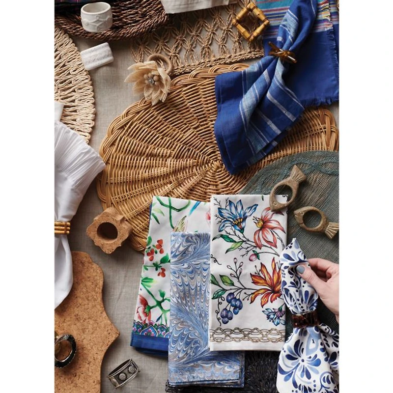 Iberian Journey Indigo Napkin