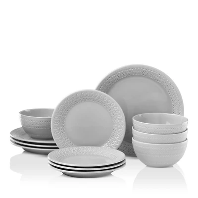 Willow Drive 12-Piece Dinnerware Set