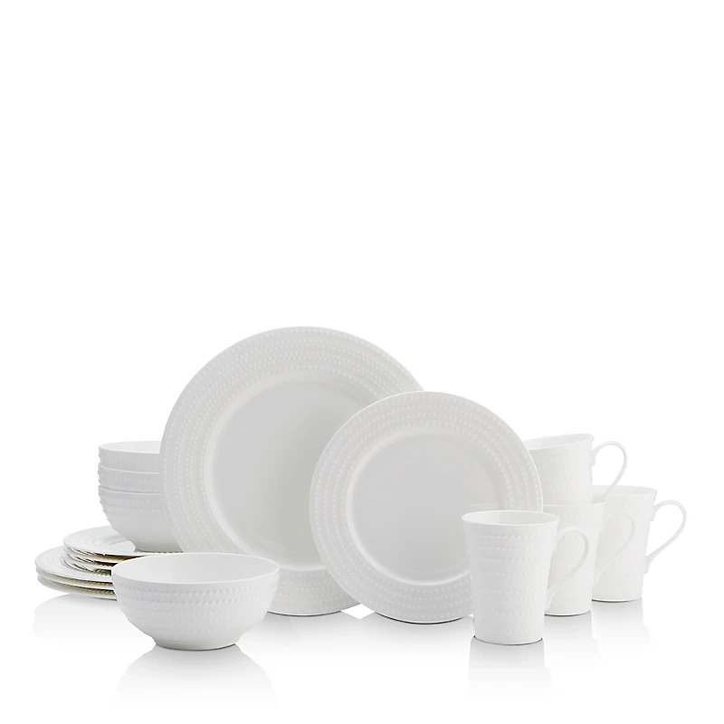 Mikasa Nellie White 16-Piece Dinnerware Set