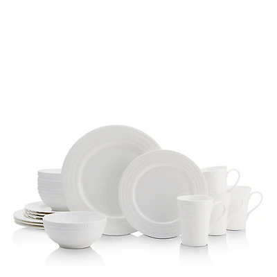 Mikasa Nellie White 16-Piece Dinnerware Set