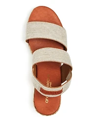 Women's Allison Strappy Espadrille Wedge Sandals