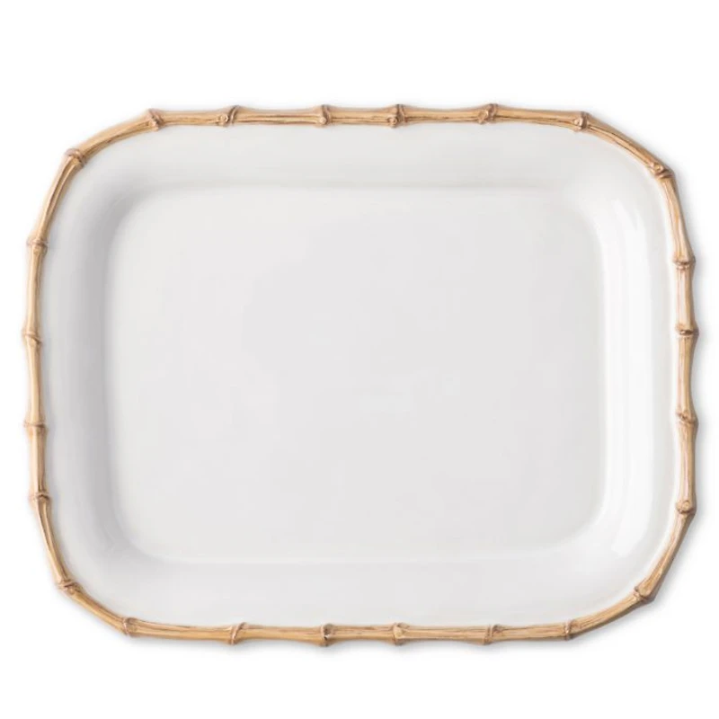 Classic Bamboo 12" Rectangular Platter