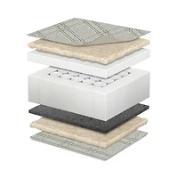Diamond Memory Foam Crib & Toddler Mattress Only