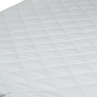 Black Luxury Fitted Crib & Toddler Mattress Pad Cover